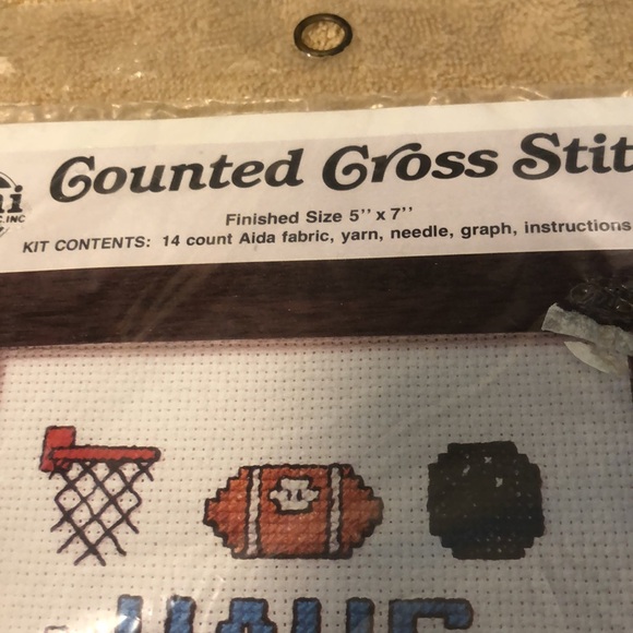 Counted Cross Stitch ‘Have A Ball’ By NeedleMagic Inc 1852 - Picture 2 of 3